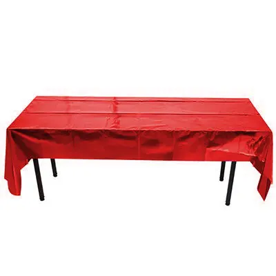 nappe de fête rouge