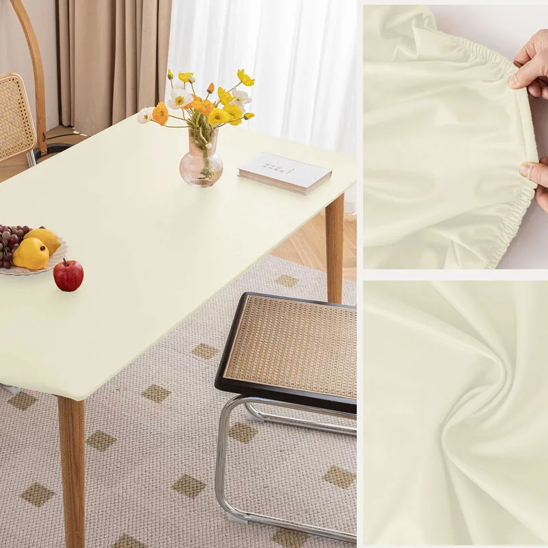 décoration de table élégante avec nappe blanche