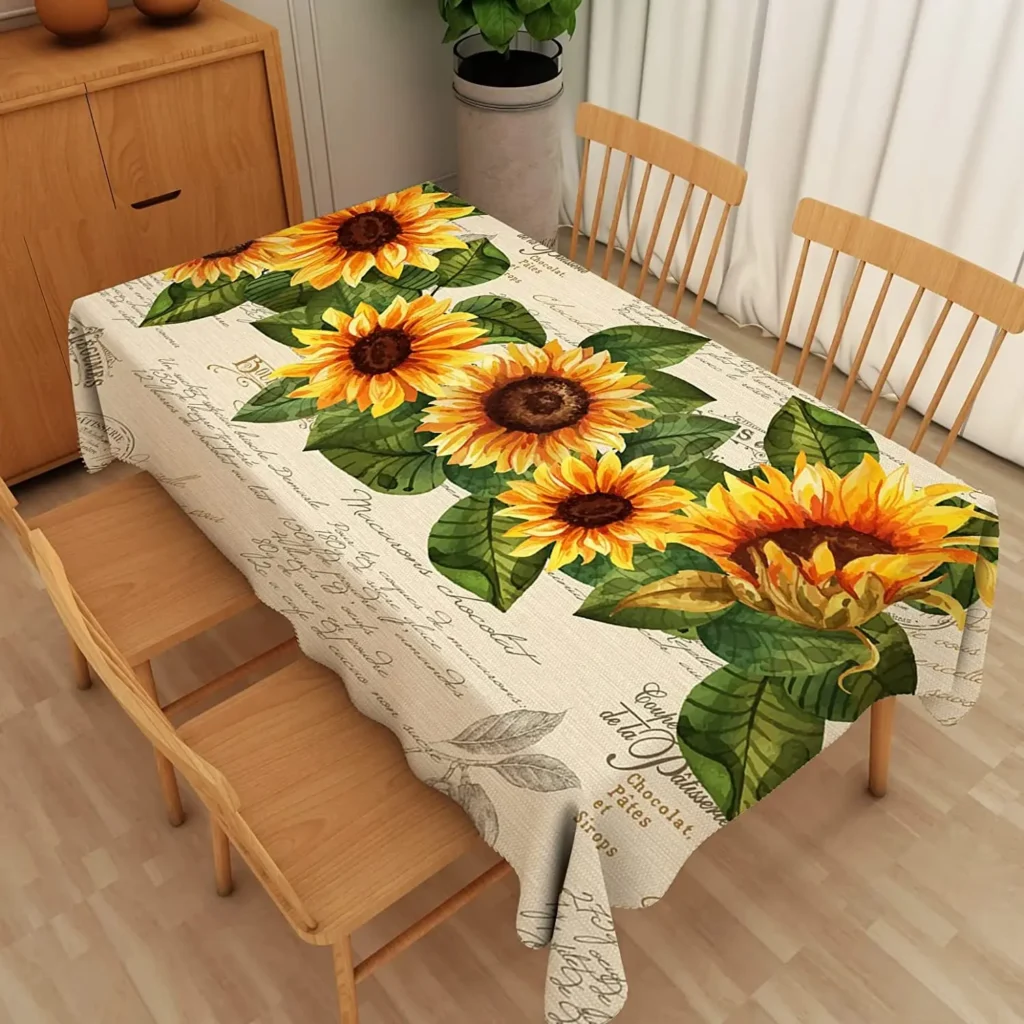 nappe tournesol chaleureuse